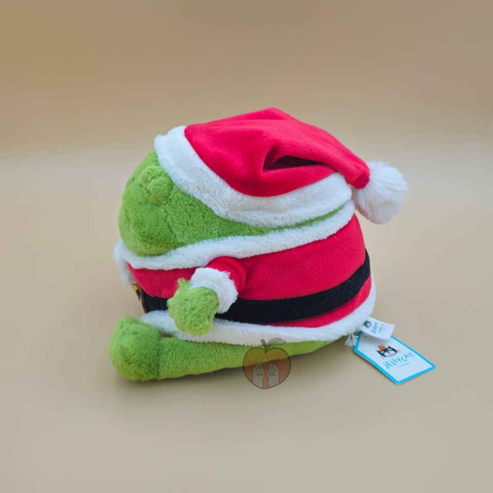 Jellycat Santa Ricky Rain Frog- AUTHENTIC - NEW WITH TAGS | eBay