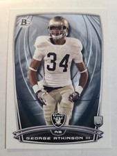 2014 Bowman - Rookies George Atkinson III #52 (RC)