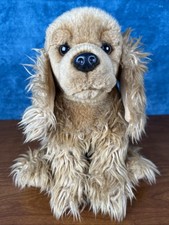 Webkinz Signature Cocker Spaniel WKS1003 Retired Plush No Code Writing On Tag
