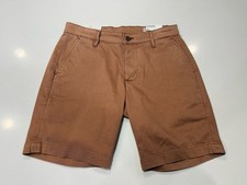 AG Adriano Goldschmied Men s Wanderer Slim 8.5 Shorts Clay Size 30 MSRP 135