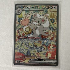 Pokémon Chaos Rising Cinccino EX 119/086 Special Illustration Rare SIR Holo 