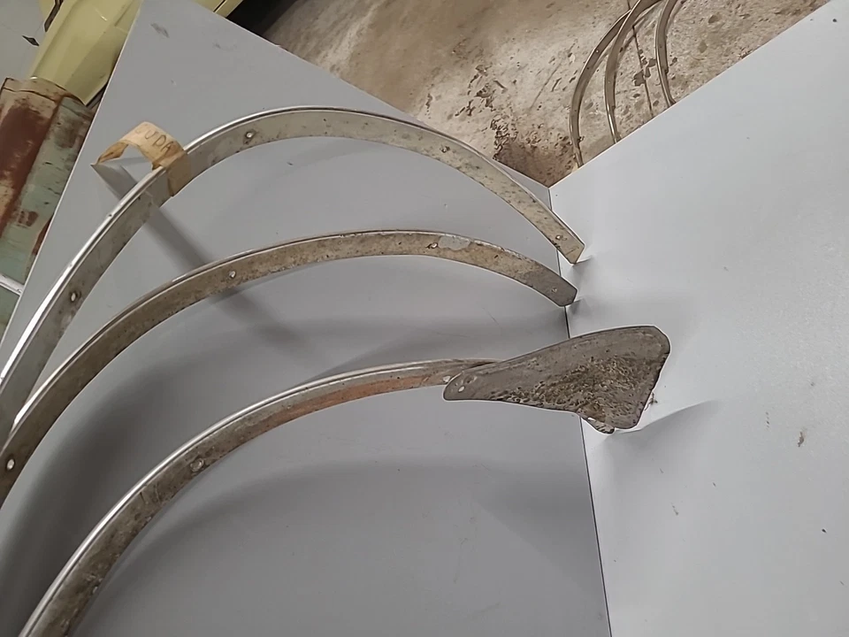 (3) 1970-74 Plymouth Cuda Wheel Well Trim Fender Moulding - Image 4 of 4