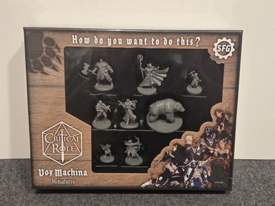 Steamforged Critical Role Vox Machina Minatures Box Set 2018 Kickstarter Sealed