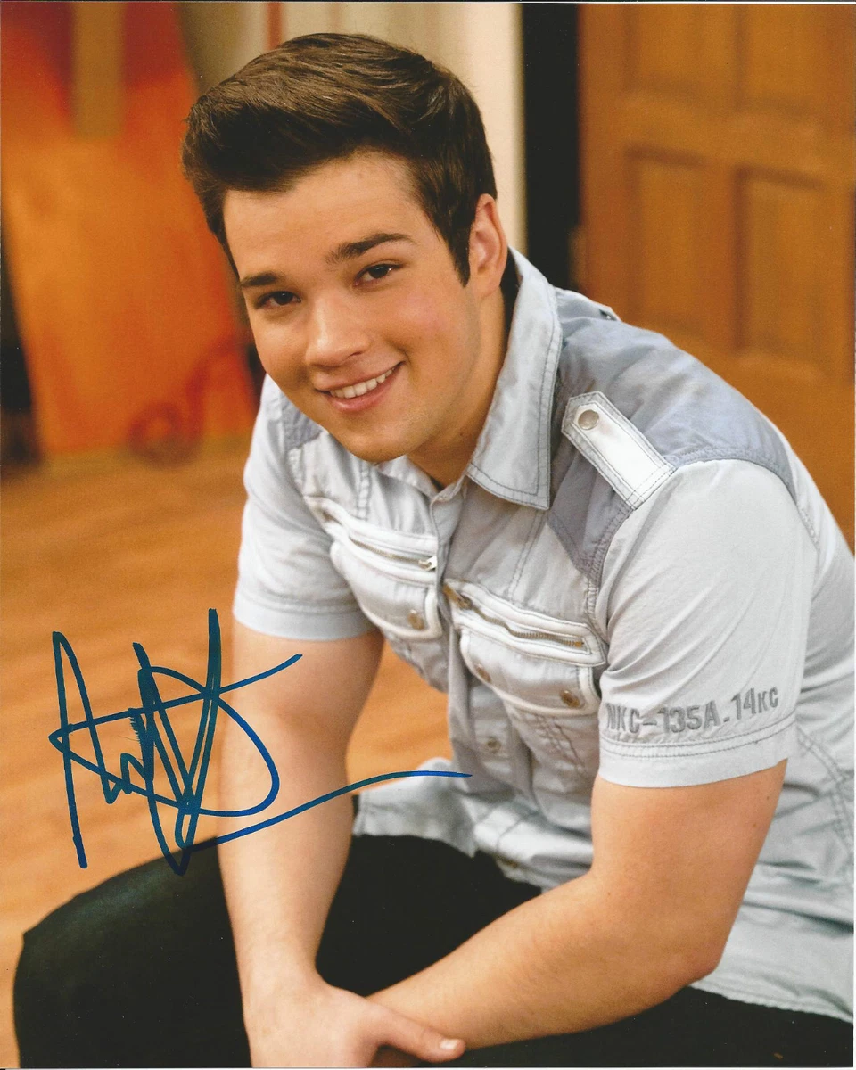 iCARLY ACTOR NATHAN KRESS SIGNED 8X10 PHOTO WCOA FREDDIE BENSON 1 | eBay