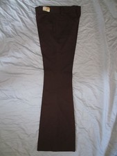 70's Collectors Vintage H Bar C Ranchwear 28W Hippie Elephant Bells Brown Pants 