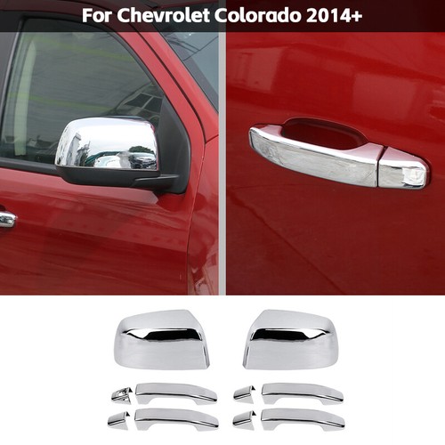 ✅ Full Set Trim Handles + Front Light Covers For Chevy Colorado/GMC CANYON 14-22 - Picture 13 of 38