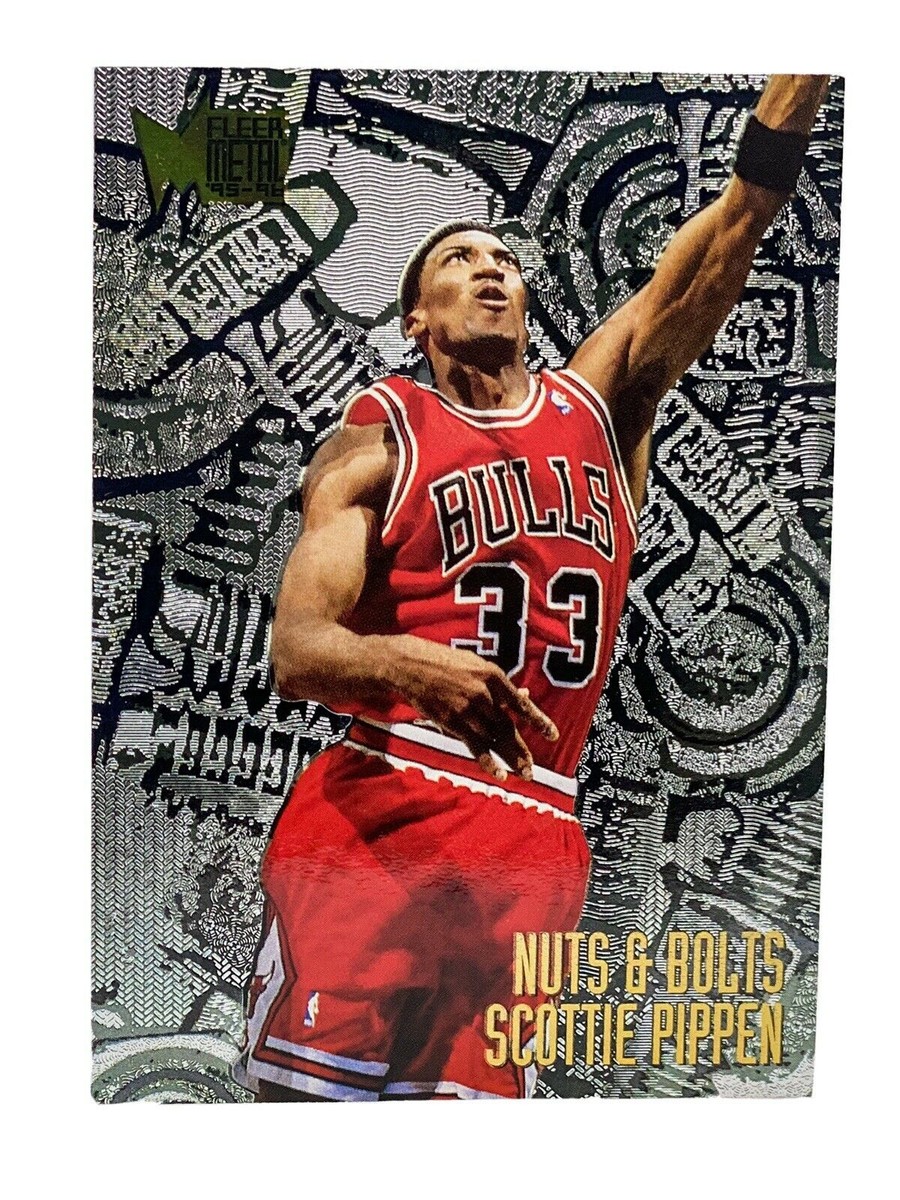 SCOTTIE PIPPEN ~ 1995-96 Fleer Metal Basketball Trading Card
