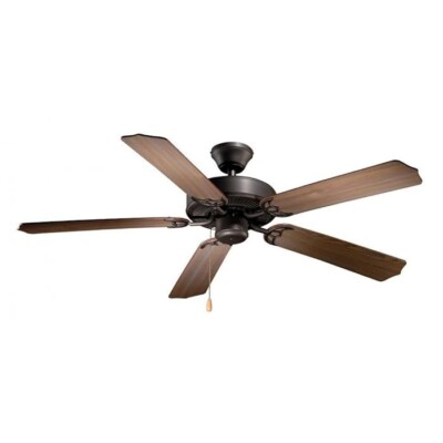 AireRyder FN52288NB Black Ceiling Fan 52 inch 5 blades. 