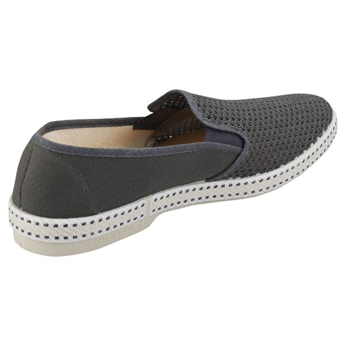 Zapatos Rivieras clásicos de alpargata antracita para hombre - Imagen 2 de 8