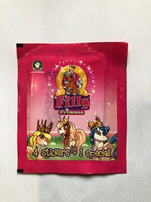 FILLY PRINCESS STICKERS FIGURES   LOT OF 50 PRECIOUS SACHETS COLLECTION