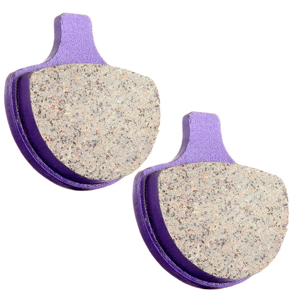 8Pcs Front+Rear Brake Pads Carbon Fiber For 1990-1999 FLSTF Fatboy Foto 2 de 4