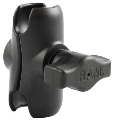 RAM Mounts RAM-B-201U-A Aluminum Double Socket Arm for 1'' Ball Bases