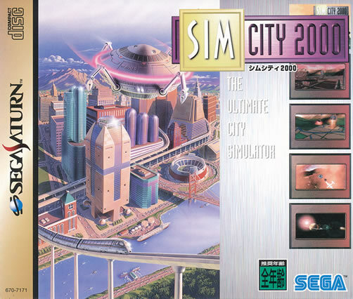 Simcity 00 Sega Saturn 1995 For Sale Online Ebay