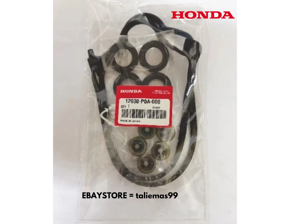 正品原始设备制造商阀盖垫片套件 12030-P0A-000 适用于本田雅阁奥德赛 — 第 3/4 张图片