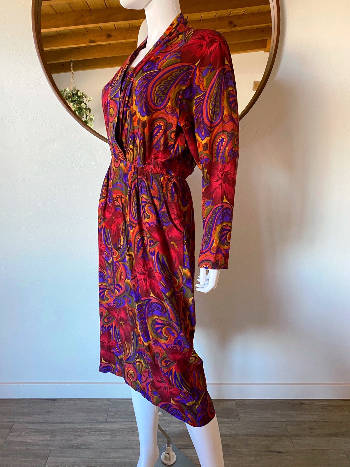 Tunique Longue Rouge Shopping With Anthony Mark Hankins - Taille S, Transparente, Occasion Très Bon état