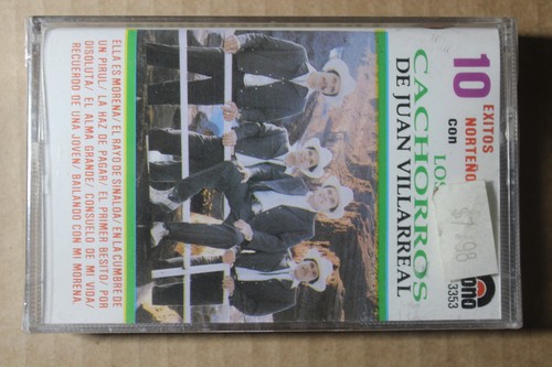 LOS CACHORROS DE JUAN VILLARREAL 10 EXITOS NORTEÑOS ULTRA RARE NEW SEALED