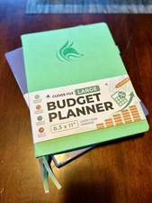 New Clever Fox Large Budget Planner A4 Turquoise