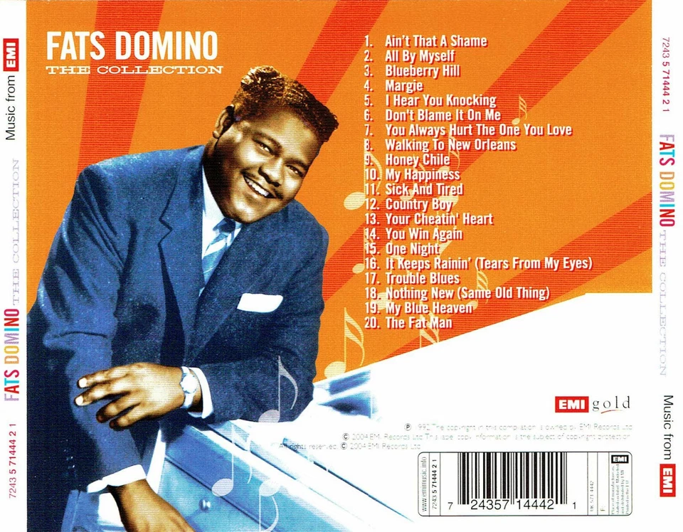 (CD) Fats Domino - The Collection - Blueberry Hill, Ain't That A Shame, u.a. - Bild 2 von 2