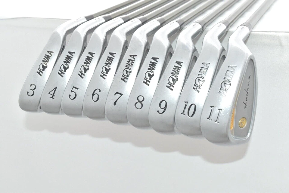 9pcs 4S HONMA LB-606 NEW H&F 3-4-5-6-7-8-9-10-11 Iron Set Flex Regular RH Irons - Image 2 of 4