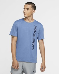 Nike Pro Men's Blue Training T-Shirt Top - CU4975-442 - Medium - $50 MSRP -  NWT | eBay