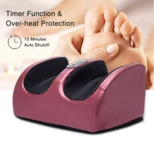 Electric Foot Calf Massager Massage Machine Ankle Leg Kneading Heating