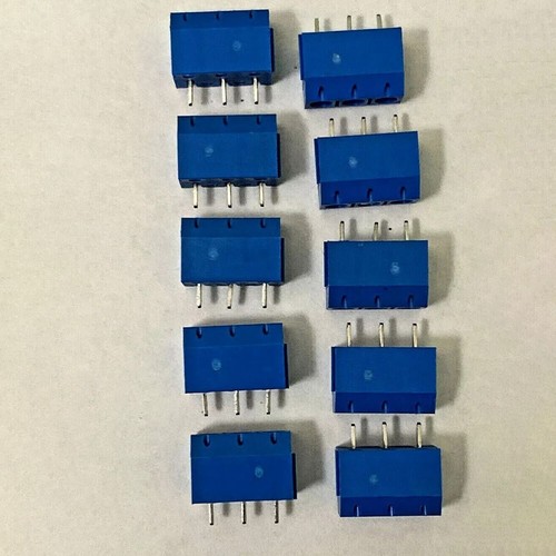 Blue 3Pin Terminal Connectors Wide Compatibility Excellent Performance - Picture 12 of 12
