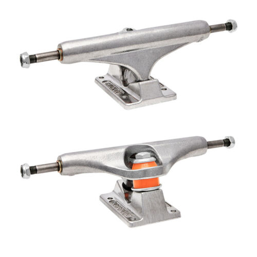 Independent Skateboard Trucks Mids Silver Polished Mid Pair - Choose Size - Picture 1 of 3