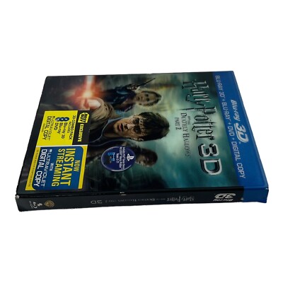 Harry Potter and the Deathly Hallows Part 2 Blu-Ray 3D New Sealed