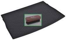 Z552387 Gummi-Kofferraumwanne + Bürste passend für VW Golf Sportsvan AUV Facelif
