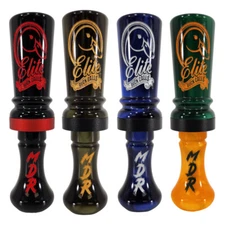 ELITE DUCK CALLS - DOUBLE MURDER 2.0 DOUBLE REED ACRYLIC MALLARD HEN DUCK CALL