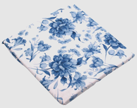 Tischdecke 140 X 240 Cm Baumwolle GeblüMt Floral Blumen Landhausstil