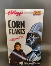2005 Kellogs Corn Flakes Cereal Box ~ Star Wars Episode III Revenge Of The Sith