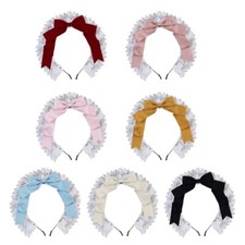 Fashionable Hairband with Lovely Bows Headwear Cosplay Hair Accessories for