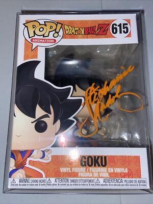 STEPHANIE NADOLNY SIGNED GOKU FUNKO POP 