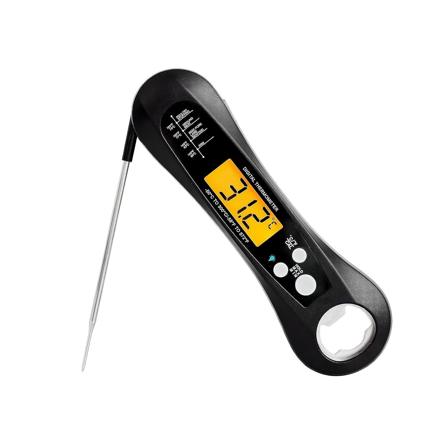Meat Thermometer for Cooking, Fast Precise Digital Food Thermometer-B24-image