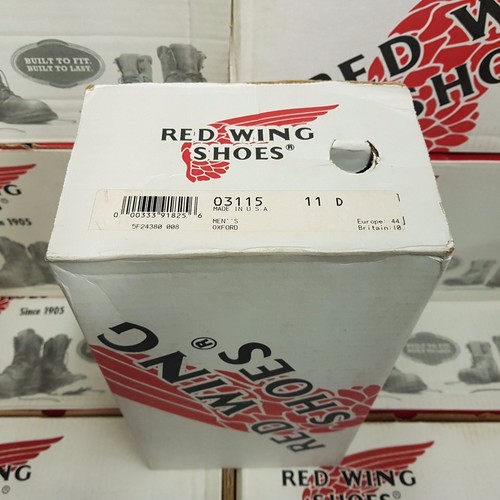 RED WING SHOES 3115 men's leather shoe UK 6 US 7 EUR 39 (NEUF) - Imagen 8 de 9