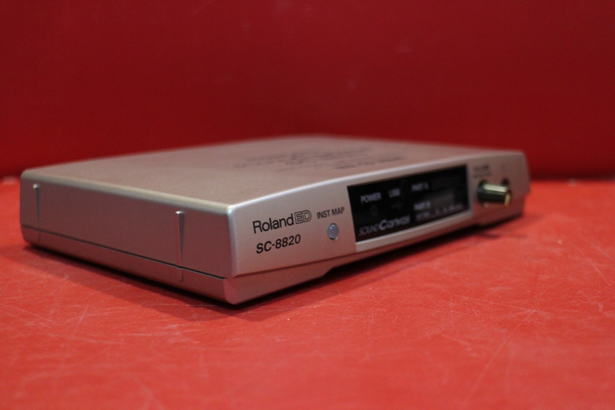 Used Roland SC8820 SC 8820 Sound Canvas Sound Module U2185 240314