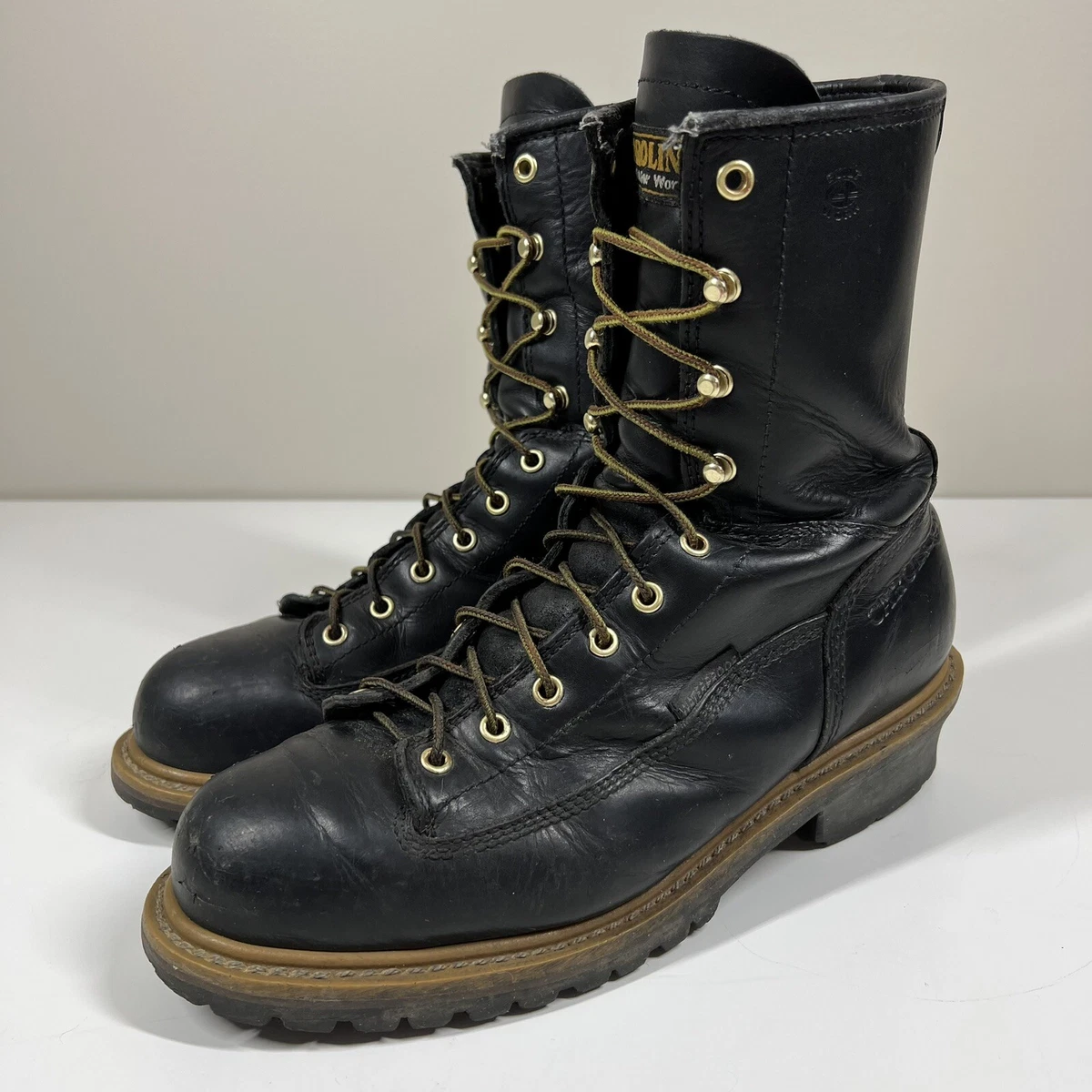 Carolina black hotsell work boots