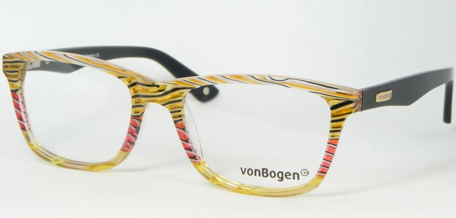XP by vonBogen 1360 C01 MULTICOLOR UNIQUE RARE EYEGLASSES von Bogen 53 19 140mm