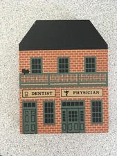 1987 Cat's Meow Village - Series V - Dentist/Physician 8 of 100