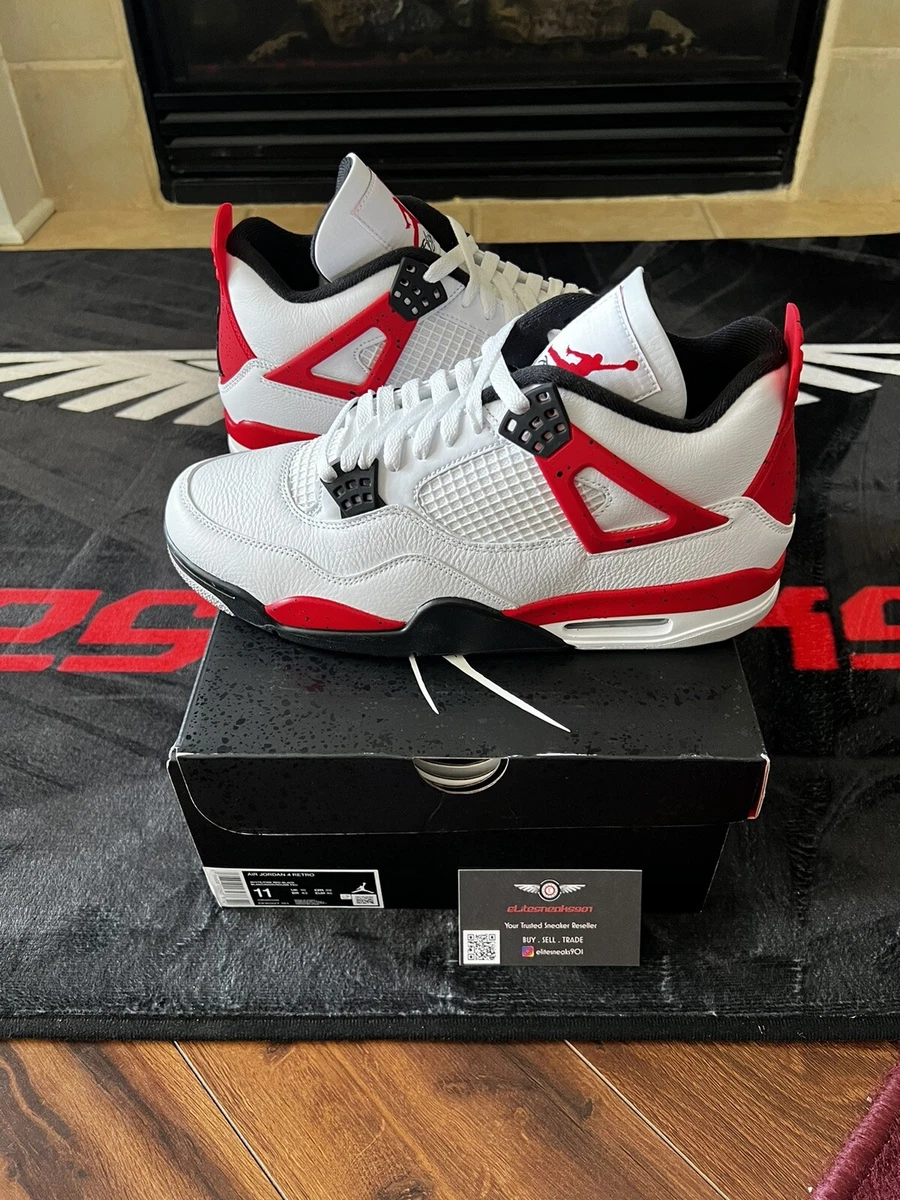 JORDAN RETRO 4 RED CEMENT