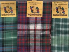 Scarf Clan Donald MacDonald Tartan Scottish Wool Plaid