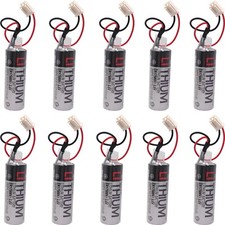 10X battery FOR ESPON C4 Robot Battery R13N860011 Toshiba ER17500V/3.6V