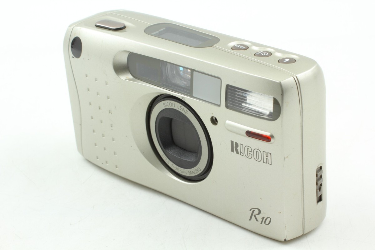 Ricoh R10 35mm Film Camera | Silver | Point & Shoot | Multiple