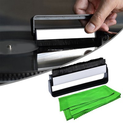 Für DJs Carbonfaserrekordreiniger Home Audio Setup Ultrafeine Kohlefaserbürste