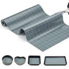 Best Silicone Baking Mat Roll 12IN*5.25FT Non Stick Heat Resistant Mats,No Slip