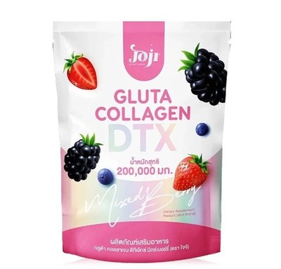 JOJI GLUTA COLLAGEN DTX Mixed Berry Anti-Aging & Skin Brightening - 10 Sachets