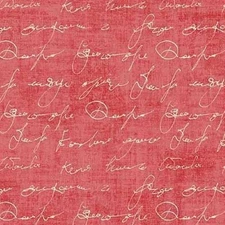 Vintage Signatures - 1 yard price! - Continuous yards available.