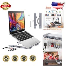 USB C Docking Station Stand 8-in-1 4K HDMI 100W PD Fast Transfer