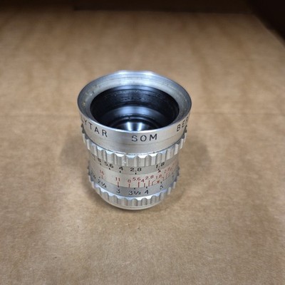 Som Berthiot Lytar 25mm 1.8 Cine Objektiv C Mount Bolex H16 etc Vintage Fotografie